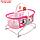Музыкальная люлька для новорожденных, цвет розовый, фото 5