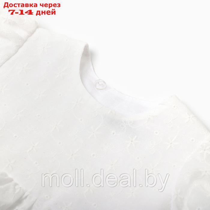 Комплект (Блузка и шорты) для девочки MINAKU цвет белый, рост 62-68 см - фото 2 - id-p227084799