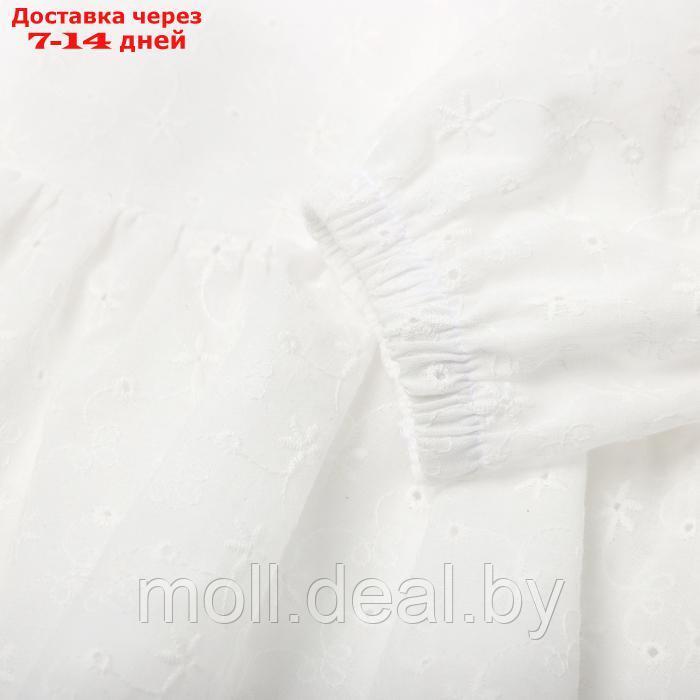 Комплект (Блузка и шорты) для девочки MINAKU цвет белый, рост 62-68 см - фото 3 - id-p227084799