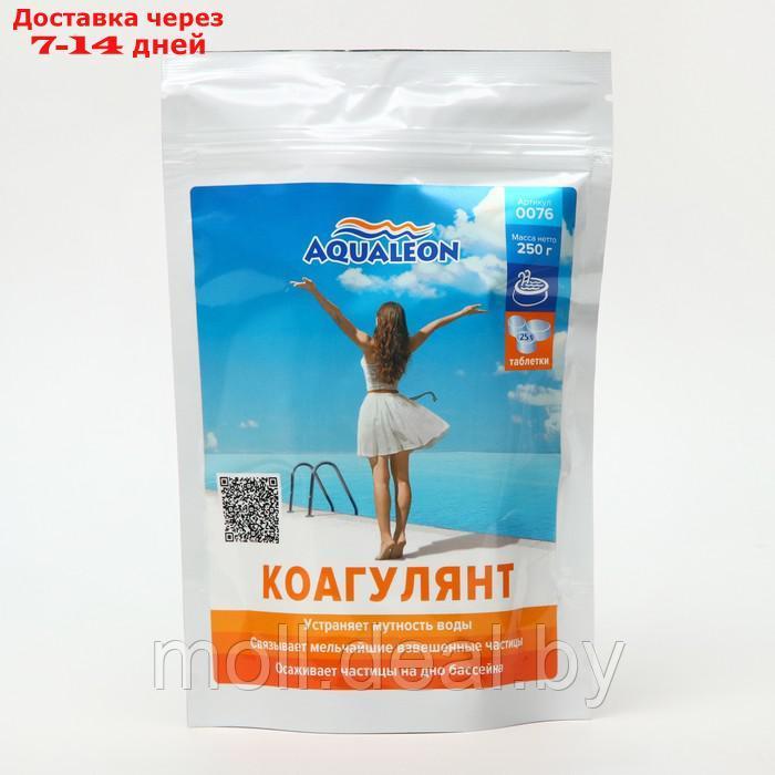 Коагулянт для бассейна Aqualeon в картриджах таблетки по 25 гр, zip-пакет 250 гр - фото 1 - id-p227108897