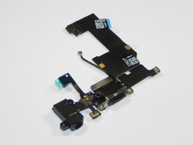 Замена шлейфа зарядки, разъема наушников iPhone 5 - фото 1 - id-p33315532