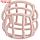 Прорезыватель силиконовый "Куб", цвет розовый, Mum&Baby, фото 4