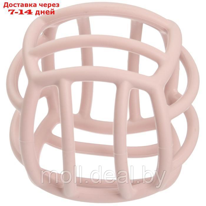 Прорезыватель силиконовый "Куб", цвет розовый, Mum&Baby - фото 4 - id-p227083803