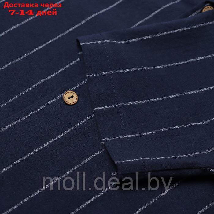 Костюм для мальчика (рубашка, шорты) KAFTAN, р.32 (110-116), синий - фото 9 - id-p227083805