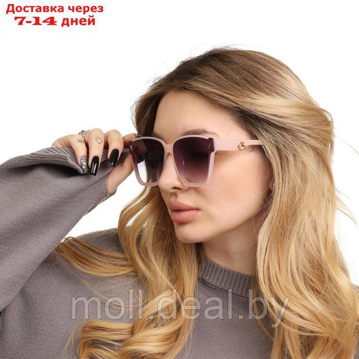 Очки солнцезащитные женские "OneSun", uv 400, дужка 15 см, линза 6.6х5.3 см - фото 2 - id-p226886609