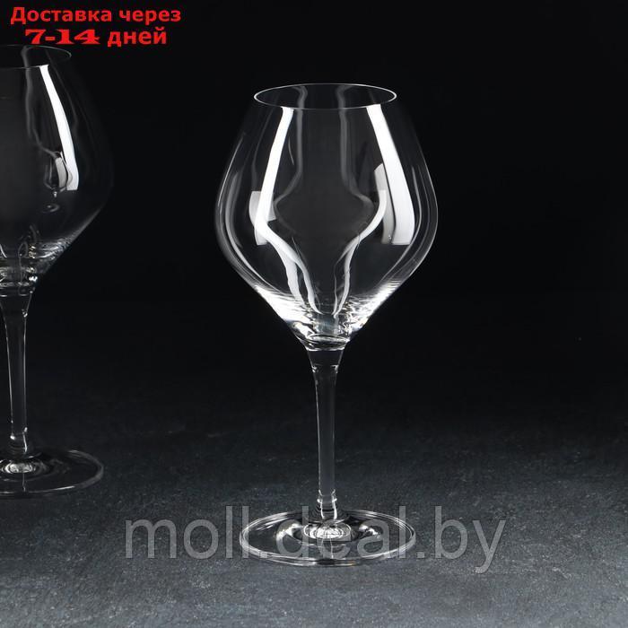 Набор бокалов для вина "Амороссо", 2 шт, 350 мл, хрустальное стекло - фото 2 - id-p227106855