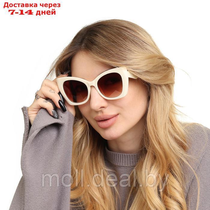 Очки солнцезащитные женские "OneSun", uv 400, дужка 15, линза 5.2х4.5 см - фото 1 - id-p226886615