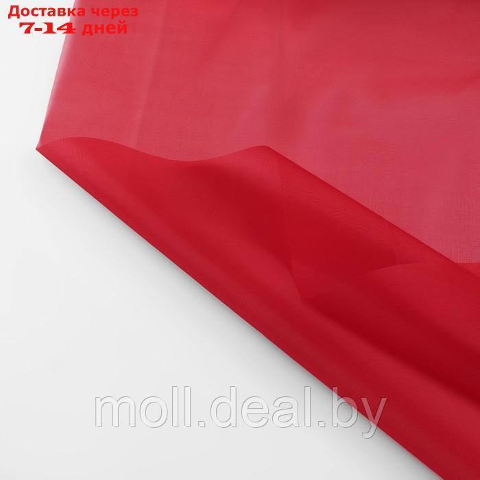 Корсетная сетка, 45 гр/кв. метр, 150 × 100±10 см, цвет красный - фото 3 - id-p226885690