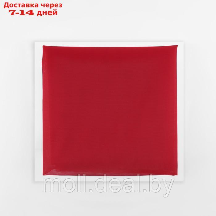 Корсетная сетка, 45 гр/кв. метр, 150 × 100±10 см, цвет красный - фото 4 - id-p226885690