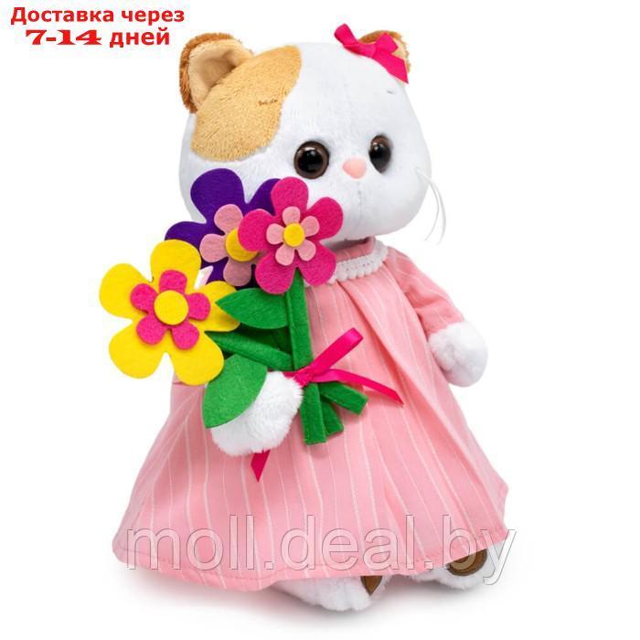 Мягкая игрушка "Ли-Ли", в платье и с букетом, 24 см - фото 2 - id-p227084846