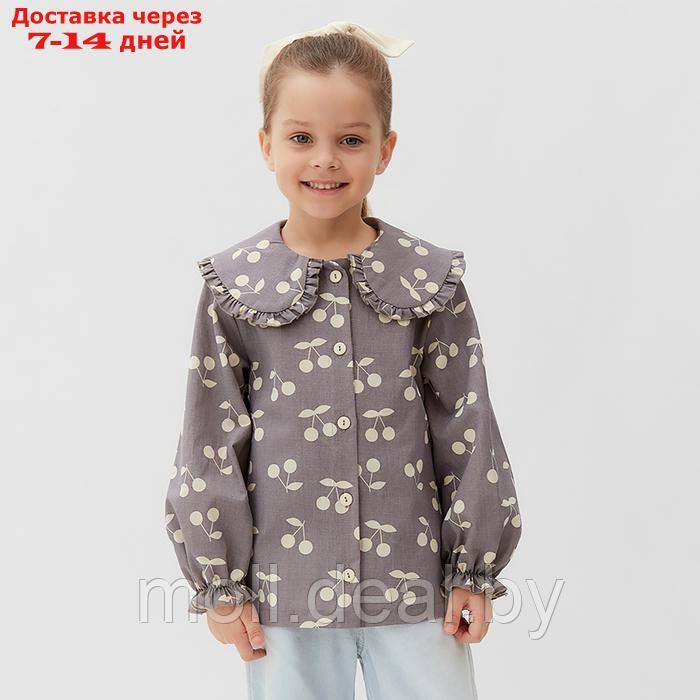 Рубашка детская с воротником KAFTAN р.30 (98-104 см) - фото 1 - id-p227083841
