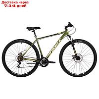 Велосипед 26" FOXX CAIMAN, цвет зелёный, р. 16"