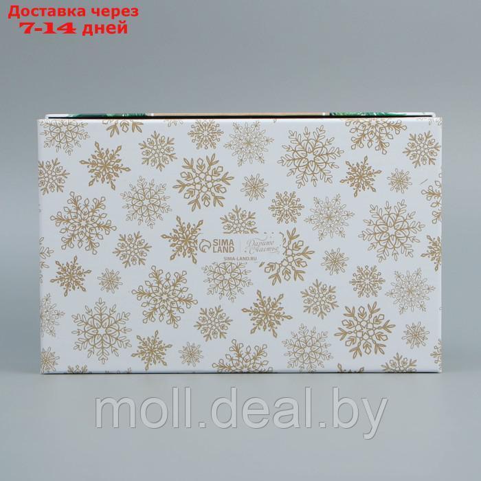 Коробка подарочная "Новогодняя", 24 × 15.5 × 9.5 см - фото 4 - id-p227100595