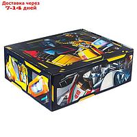 Складная коробка с игрой 31,2х25,6х16,1 см, Трансформеры