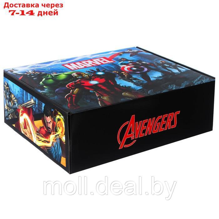 Складная коробка с игрой 31,2х25,6х16,1 см, Мстители - фото 1 - id-p227102683