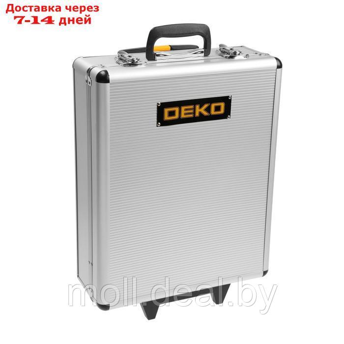 Набор инструментов для авто и дома DEKO DKMT187, металлический кейс, 187 предметов - фото 2 - id-p227102692