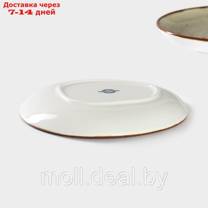 Набор тарелок фарфоровых пирожковых Magistro Mediterana, 2 предмета: 16×15 см, цвет бежевый - фото 7 - id-p227076906