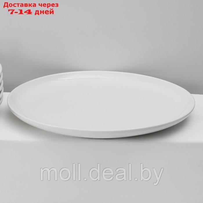 Набор тарелок фарфоровых обеденных Magistro Mien, 6 предметов: d=26,3 см, цвет белый - фото 3 - id-p227076910