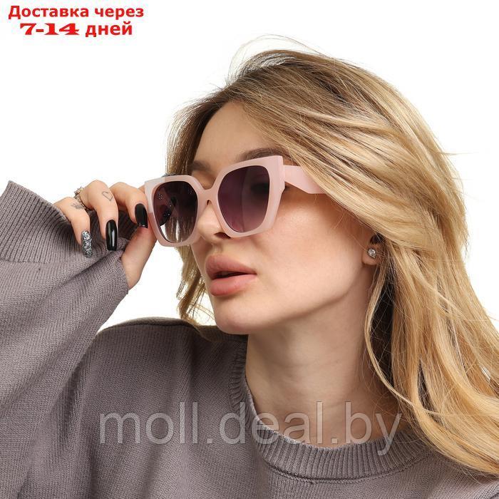 Очки солнцезащитные женские "OneSun", uv 400, дужка 15, линза 5.3х4.7 см - фото 2 - id-p226886642