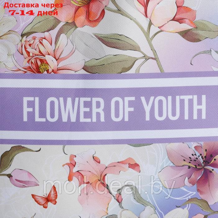 Сумка женская пляжная Nazamok "Flower of youth", 47*37*13,5 см - фото 4 - id-p226886646