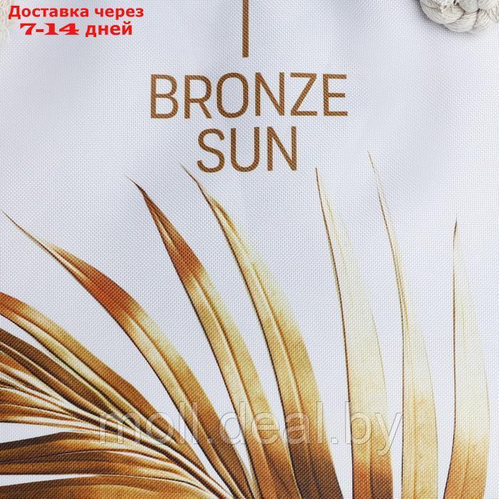 Сумка женская пляжная Bronze sun, 47х37х13 см - фото 4 - id-p226886647