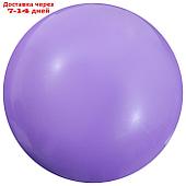 Мяч для художественной гимнастики "Металлик", d=15 см, цвет сиреневый