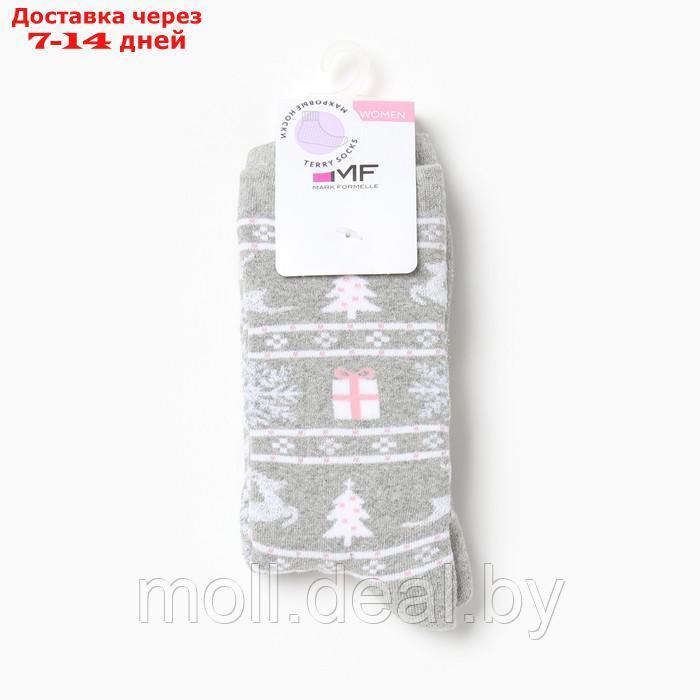 Носки женские, цвет серый меланж, размер 23-25 - фото 3 - id-p227092870