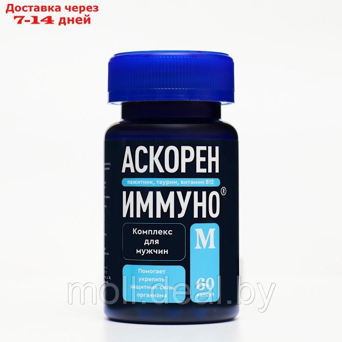 АскоренИммуно М комплекс для мужского иммунитета, 60 капсул по 420 мг