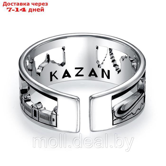Кольцо "Казань", посеребрение с оксидированием, 19 размер - фото 2 - id-p227086865