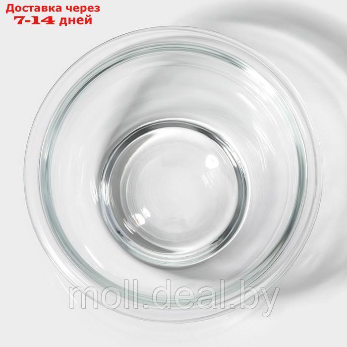 Миска из жаропрочного стекла Доляна "Классика", 500 мл, 14×7,5 см - фото 3 - id-p227076914
