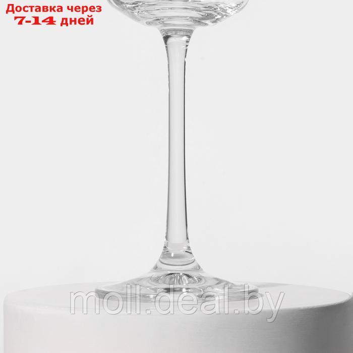 Набор стеклянных бокалов для шампанского "Экстра", 210 мл, 6 шт - фото 3 - id-p227076916