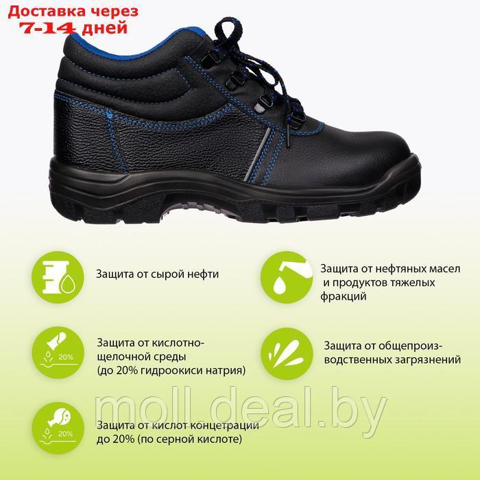 Рабочие кожанные ботинки Prosafe basic 12, металлический подносок, размер 46 - фото 4 - id-p226890588