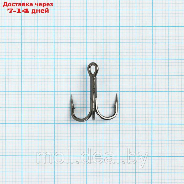 Крючок тройной Volzhanka Treble Hook Stronger № 8, 5 шт - фото 2 - id-p227100698