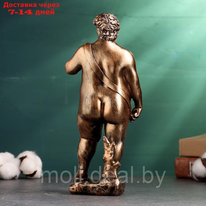 Интерьерная фигура "Толстый Давид" бронза, 24х6х10,5см - фото 4 - id-p227081892
