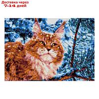 Алмазная мозаика "Рыжее счастье", полн.заполнение, 21 × 30 см