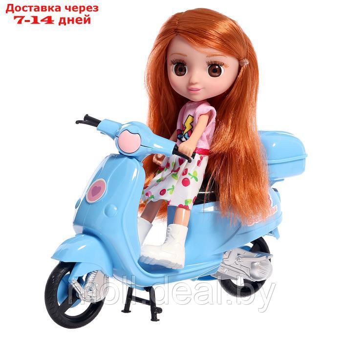 Кукла-малышка "Маша" с мопедом и аксессуарами, МИКС - фото 3 - id-p227085859