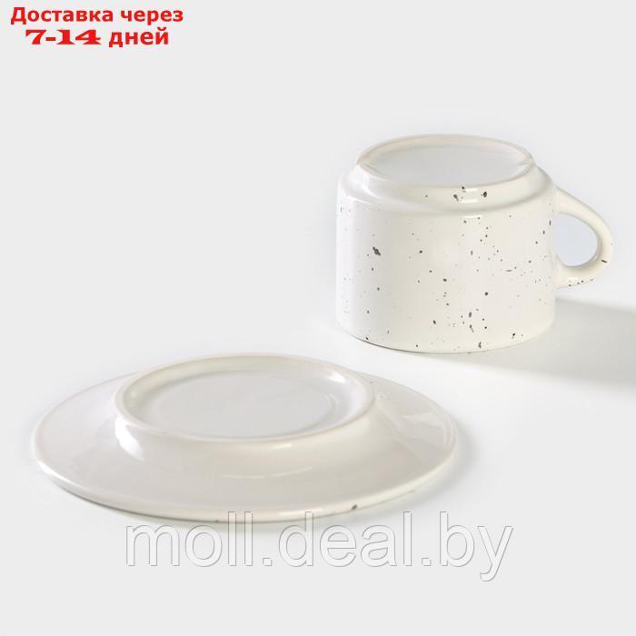 Чайная пара: чашка фарфоровая с блюдцем Veletta, 200 мл, d=15,5 см, h=6,5 - фото 4 - id-p227092874