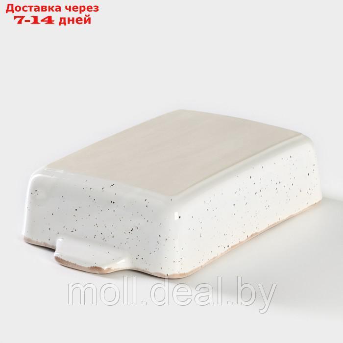 Форма для запекания фарфоровая Punto bianca, 1,25 л, 16×23×6 см - фото 3 - id-p227092876