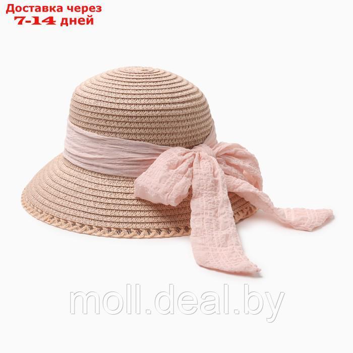 Шляпа для девочки "Принцесса" MINAKU, р-р 52, цв.розовый - фото 1 - id-p227085864