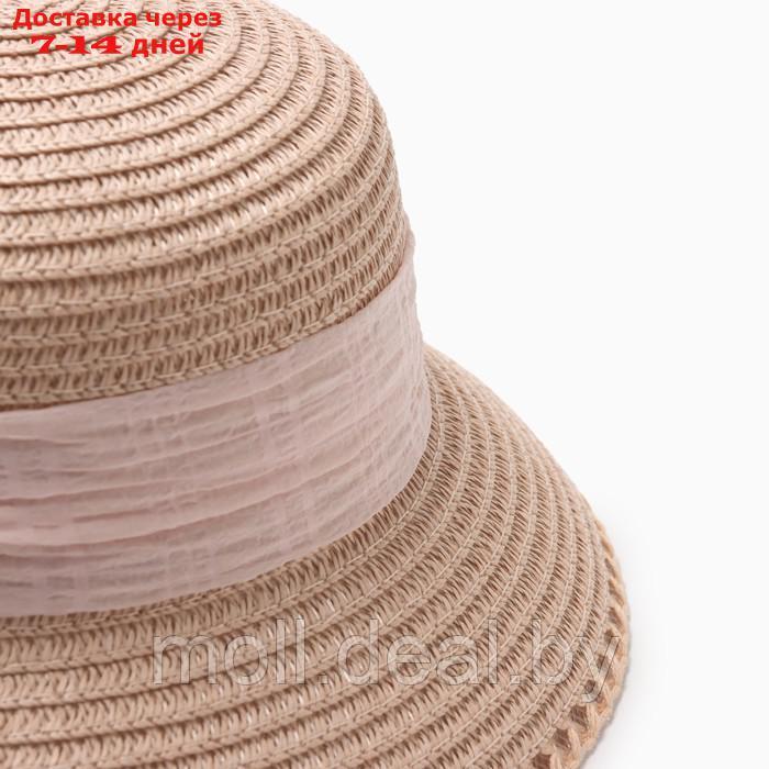 Шляпа для девочки "Принцесса" MINAKU, р-р 52, цв.розовый - фото 3 - id-p227085864