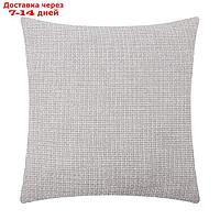Чехол на подушку Этель Style 45х45 см, цв. серый, 100% полистер