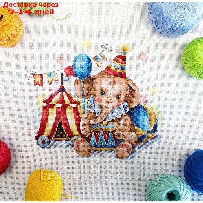 Набор для вышивания "Любимый цирк" 18 × 19 см - фото 1 - id-p226888636