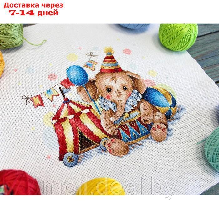 Набор для вышивания "Любимый цирк" 18 × 19 см - фото 3 - id-p226888636