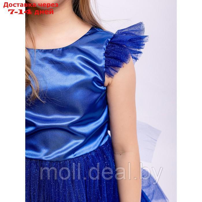 Платье "Жасмин", рост 110 см, цвет синий - фото 7 - id-p227113259