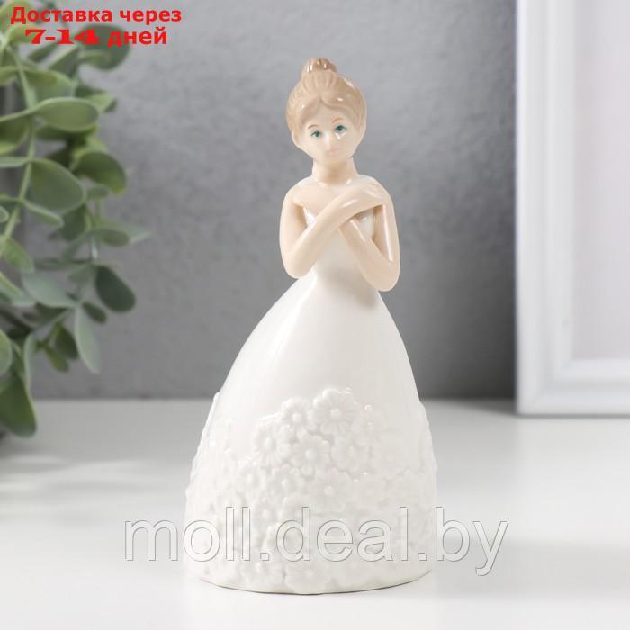 Сувенир керамика "Невеста перед свадьбой" 14х7,5х6,5 см - фото 1 - id-p227080922