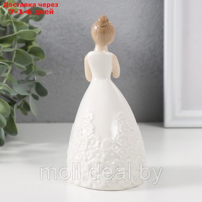 Сувенир керамика "Невеста перед свадьбой" 14х7,5х6,5 см - фото 3 - id-p227080922