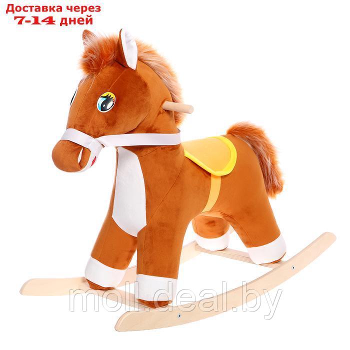 Качалка "Лошадь", цвет коричневый См-750-4Лш_кор - фото 1 - id-p227082911