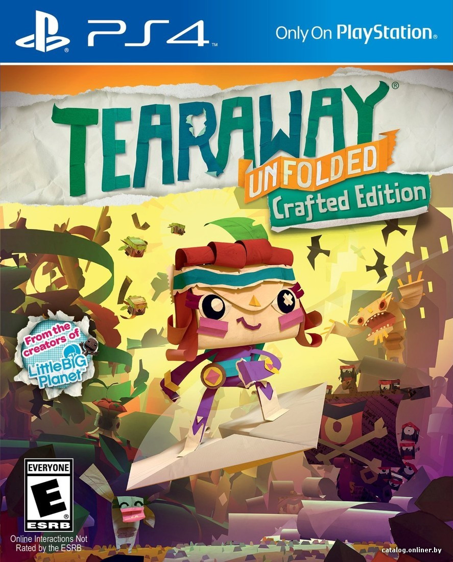 Tearaway: Unfolded (Сорванец: Развернутая история) На английском языке PS4 Trade-in | Б/У - фото 1 - id-p227210252