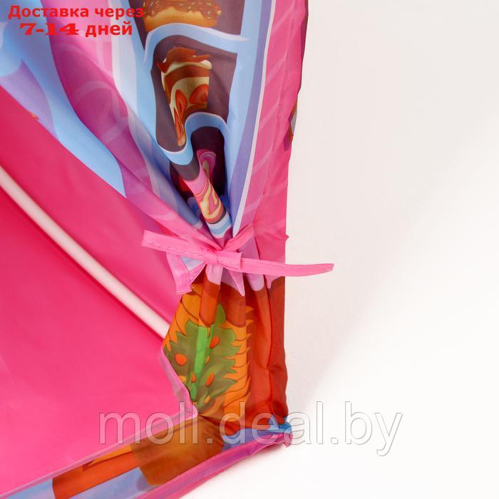 Детская игровая палатка "Домик принцессы" 103х69х93 см - фото 6 - id-p227084903
