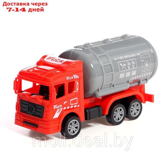 Игровой набор "Пожарная служба", инерция, 5 грузовиков в комплекте - фото 2 - id-p227085885